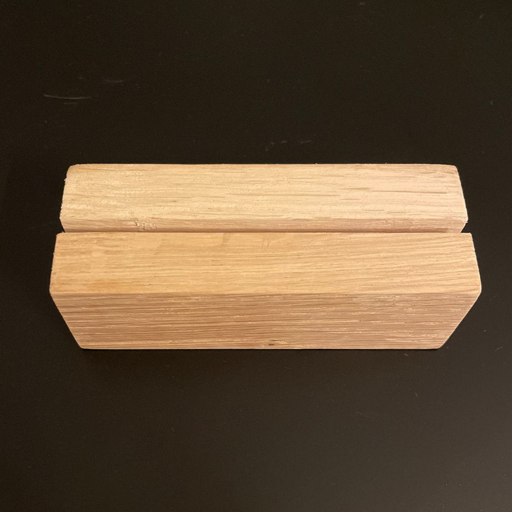 Holzfuß für Dein Acryl Geschenk