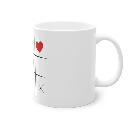 Weisse Tasse Papa Liebe