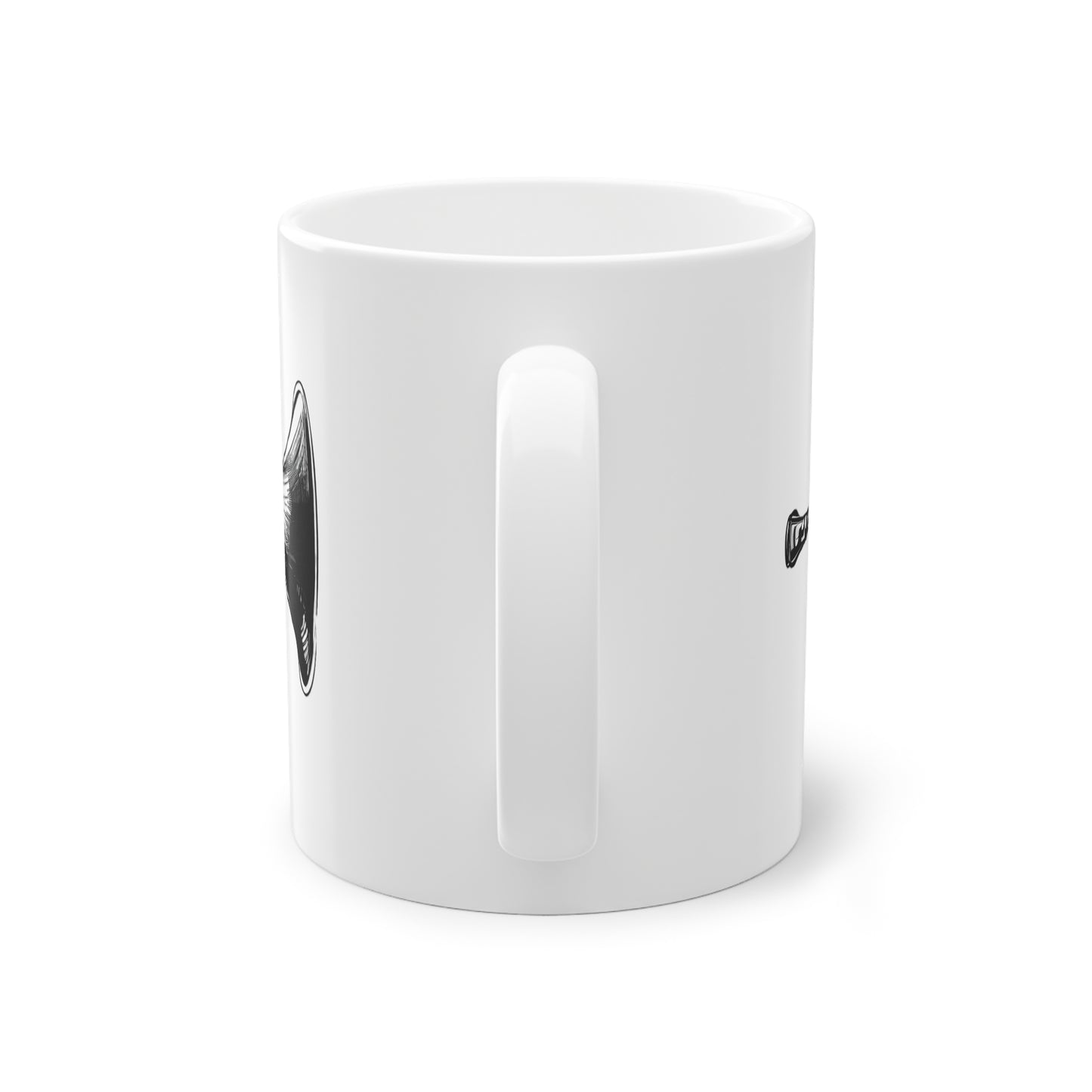 Weisse Tasse "I love Trumpet"