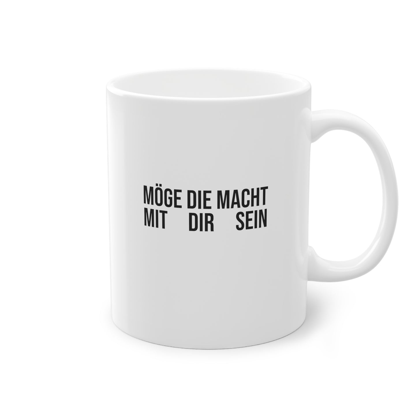 Weisse Film Tasse "Krieg der Sterne"